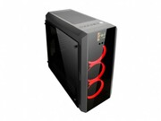 "CaseATXChieftecGL-01B-OPGaming,LEDDisplay+3xFrontRedRingLEDfansFormfactor::mATX,ATXDimension(DxWxH)::436mmx202,5mmx505mmWeight::6,9kg(net)DriveBaysext.::-DriveBaysint.::2x3,5""/2x2,5""PowerSupply::AT
