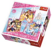 Trefl34833Puzzles3In1DisneyPrincess