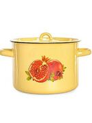 Кастрюляцил.4,5л.ГранатСтальэмаль1с17с-5