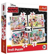 Trefl34355Puzzles4In1DisneyMinnie
