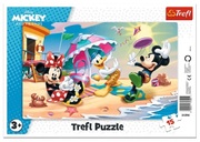 Trefl31390Puzzle15FramePlayOnTheBeach