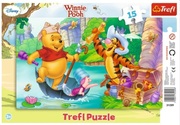 Trefl31209Puzzle15FrameWinnieThePooh