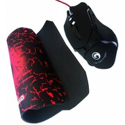 MARVOM309G1WiredGamingMouse+Mousepad