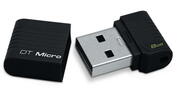 8GBKingstonDataTravelerMicro8GB,Black,World’ssmallestUSBFlashdrive