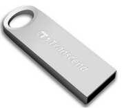 8GBUSBFlashDriveTranscend"JetFlash520",SilverMetallic,Dust/Shock/WaterResistant,USB2.0
