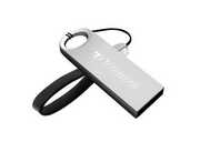 8GBUSBFlashDriveTranscend"JetFlash520",SilverMetallic,Dust/Shock/WaterResistant,USB2.0