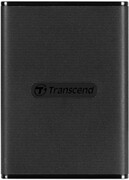 .480GB(USB3.1/Type-C)TranscendPortableSSDESD230C,Black(77x56x9.6mm,35g,R/W:520/460MB/s)
