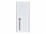 .480GB(USB3.1/Type-C)TranscendPortableSSDESD240C,Silver(81x34x7.5mm,33g,R/W:520/460MB/s)