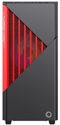 CaseATXGAMEMAXContacCOC,w/oPSU,1x120&1x140mmARGBfan,TG,2xUSB3.0,RGBHUB,Black/Red