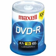 100*SpindleDVD+RMaxell,4.7GB,16x