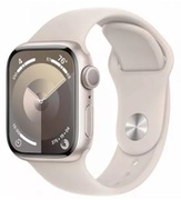 AppleWatchSeries9GPS,41mmStarlightAluminiumCasewithStarlightSportBand-M/L,MR8U3