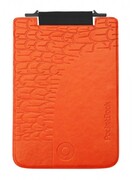 CaseCoverPocketbook"Bird"flipflopforMINI515,Black/Orange