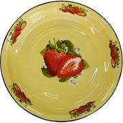 Блюдо4,5л.,КлубникасадоваяСтальэмаль1c11c/БД