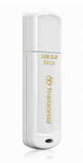 ФлешкаTranscendJetFlash730,64GB,USB3.0/2.0,White