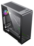 CaseATXGAMEMAXVEGAPro,1x120mmARGBfan,ARGBHUBcontroller,DualTG,DustFilter,2xUSB3.0,Grey