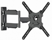 TV-WallMountfor32-55"-Gembird"WM-55RT-05",Rotate&Tilt,max.50kg,Rotation90°,Tilt-5°/+8°,DistanceTVtoWall:55-499mm,max.VESA400x400,Black