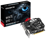 "VGAcardPCI-EGigabyteGV-R736OC-2GD1.0(RadeonR73602048MGDDR5(128-bit))RadeonR7360,2GBDDR5,Core1200MHz,Memory6500MHz,ActiveCoolingLargeFan,DVI-I,DVI-D,HDMI,DP,PCI-E3.0"