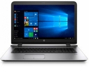 HPProBook470MatteSilverAluminum,17.3"HD+(Intel®Core™i5-7200U2.5-3.1GHz,8GBDDR4RAM,256GBSSD,GeForce930MX2GBGraphics,DVDRW8x,CardReader,WiFi-AC/BT4.0,HDMI,VGA,3cell,2.0MPHDWebcam,RUS,DOS,FingerPrint,2.61kg)