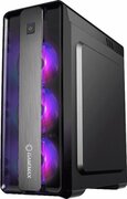 CaseATXGAMEMAXMoonLightFRGB,w/oPSU,4x120mmFRGBfans,FanController,TP,USB3.0,Black