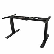 FlexispotAdjustableDeskET123,Black(2Motors,Capacity:100kg,HeightAdjustment:69cm-118cm,DeskTopWidth:110cm-180cm,Speed:32mm/s)