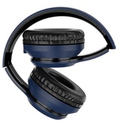 BluetothHeadphonesHocoW28Blue,withMicrophone