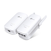 "TP-LinkWirelessACPowerline,TL-WPA8630KIT,AV1300PowerlineSpeedAC1300DualbandWi-Fi–deliverscombinedspeedofupto1350Mbps,providingfastandseamlessnetworkformultipledevicesAV1300PowerlineSpeed–Supportingthedemandforbandwi