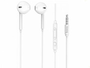 EarphonesHocoM55WhitewithMicrophone,4pin3.5mmmini-jack,Cable:1.2m.