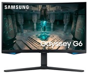 27"SAMSUNGOdysseyG6S27BG650EI,Black,Curved-VA2560x1440,240Hz,1ms,300cd,DP+HDMI,TizenOC