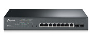 ".8-portGigabitSmartPoE+Switch,TP-LINK""T1500G-10MPS"",with2SFPSlots,steelcaseFeatures8802.3af/atcompliantPoE+ports,withtotalPoEpowerbudgetof116WandusefulPoEpowermanagementfeaturesGigabitEthernetconnectionsonallpor