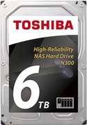 3.5"HDD6TBToshibaNASStorageN300HDWN160UZSVA,7200rpm,SATA36GB/s,128MB(harddiskinternHDD/внутреннийжесткийдискHDD)