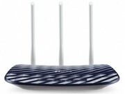 TP-LINKArcherC20AC750DualBandWirelessRouter,433Mbpsat5GHz+450Mbpsat2.4GHz,802.11a/b/g/n/ac,1WAN+4LAN,WirelessOn/Off,3fixedantennas,GuestNetwork
