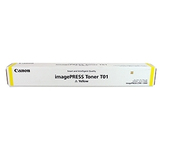 TonerCanonT01Yellow,(1040g/appr.39500pages5%)forCanonimagePRESSC8xx,C7xx,C6xx,C6x