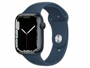 AppleWatchSeries745mmMKNR3GPSBlueAluminiumCasewithAbyssBlueSportBand