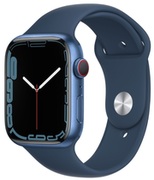 AppleWatchSeries745mmMKJT3GPS+LTEBlueAluminiumCasewithAbyssBlueSportBand