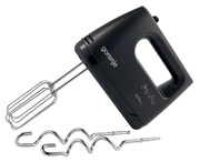 MixerGorenjeM460CBK,400Wpoweroutput,5speedlevelsplusmomentlevel/turbolevel,2xdoughhook,2xbeater,bowlwithvolumeof2l,footmixerrod