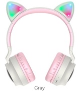 HOCOW27CatearwirelessheadphonesGray