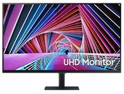 32"SAMSUNGS32A700NWI,Black,VA,3840x2160,60Hz,FreeSync,5ms,300cd,MegaDCR,HDR,HDMI+DP