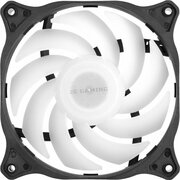 2EGAMINGCasefanOEM(F120ARGB),120mm,3PIN+3PIN5VAura,whiteblades,blackframe