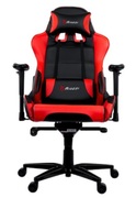Gaming/OfficeChairAROZZIVeronaXL+,Black/Red,PULeather,maxweightupto150-160kg/height170-200cm,Recline165°,1DArmrests,HeadandLumbercushions,MetalFrame,Aluminiumwheelbase,GasLift4class,Smallnyloncasters,W-30kg