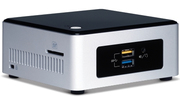 MiniPC(Barebone)Intel®NUCKitNUC5PPYH(Intel®PentiumN37004C/4T,1.6-2.4GHz,2xSO-DIMMDDR3L-1600(max8GB),1x2.5"SATA,1xM.2PCIeX1,Intel®HDGraphics,VGA,HDMI,SDCardReader,4xUSB3.0,2xUSB2.0,1xGbELAN,WiFiAC/BT4.2,IR,S/PDIF)