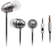 НаушникиDialogES-F55SILVERскнопкойответа,серебристая,металл