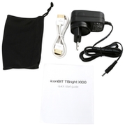 iconBITTbrightX100LEDProjector(20000hours)DLP,WVGA,854x480upto1080p,Contrast1000:1,85Lumen,HDMI,Built-inLi-polymer3800mAh~90min,PowerBank,Black,0.15kg