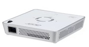 ACERC101iLEDProjector(MR.JQ411.001)DLP,WVGA,854x480,100000:1,150Lm,20000hrs,HDMIin,HDMIout,1WMonoSpeaker,400mAhbattery,White,0,27kg