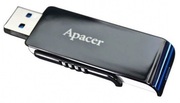 64GBUSB3.1FlashDriveApacer"AH350",Black/White,Slider(AP64GAH350B-1)