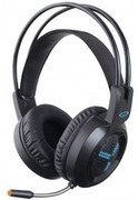 HeadsetGamingEsperanzaASGARDEGH410,BlueLEDbacklight,1xminijack3.5mm+1xUSB2.0,Drivers40mm,Volumecontrol,Cablelength2m,Weight290g