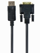 "CableDPtoDVI1.8m,Cablexpert,""CC-DPM-DVIM-6"",Black-https://cablexpert.com/item.aspx?id=7893"