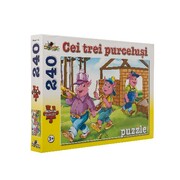 PuzzleNoriel240pieseColectiaPovesti-CeiTreiPurcelusi