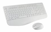 WirelessKeyboard&MouseQumoSpace,12Fnkeys,1xAA/1xAAA,2.4Ghz,White