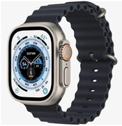 AppleWatchUltraGPS+Cellular,49mmTitaniumCasewithMidnightOceanBand,MQFK3