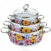 Наборкастрюль2л/4л/5лImperioсалатныйVITROSS8DA035S-1